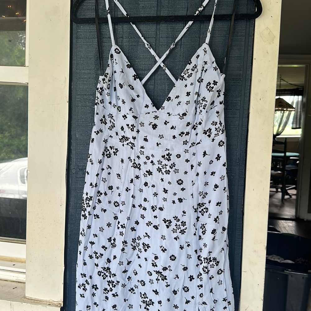 Limited edition blue floral maxi